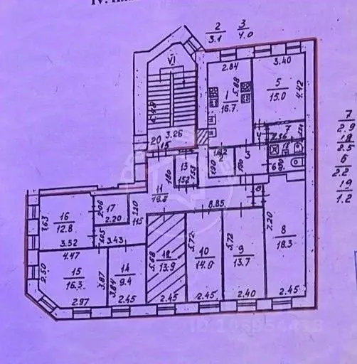 Комната Санкт-Петербург Боровая ул., 88 (13.9 м) - Фото 1