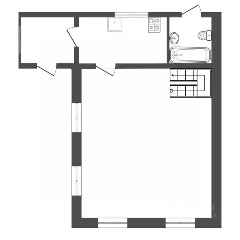 Дом в Тульская область, Тула Мясново мкр, ул. Малая Кулига, 15 (80 м) - Фото 2