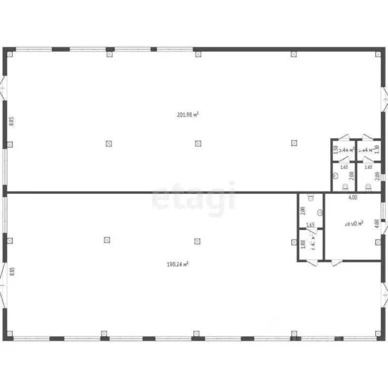 Торговая площадь в Мордовия, Рузаевский район, с. Левжа ул. Ленина, 65 ... - Фото 2