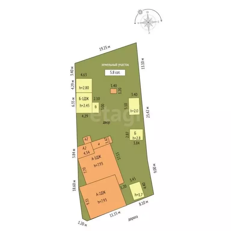 Дом в Кострома, улица Энгельса (253.6 м) - Фото 2