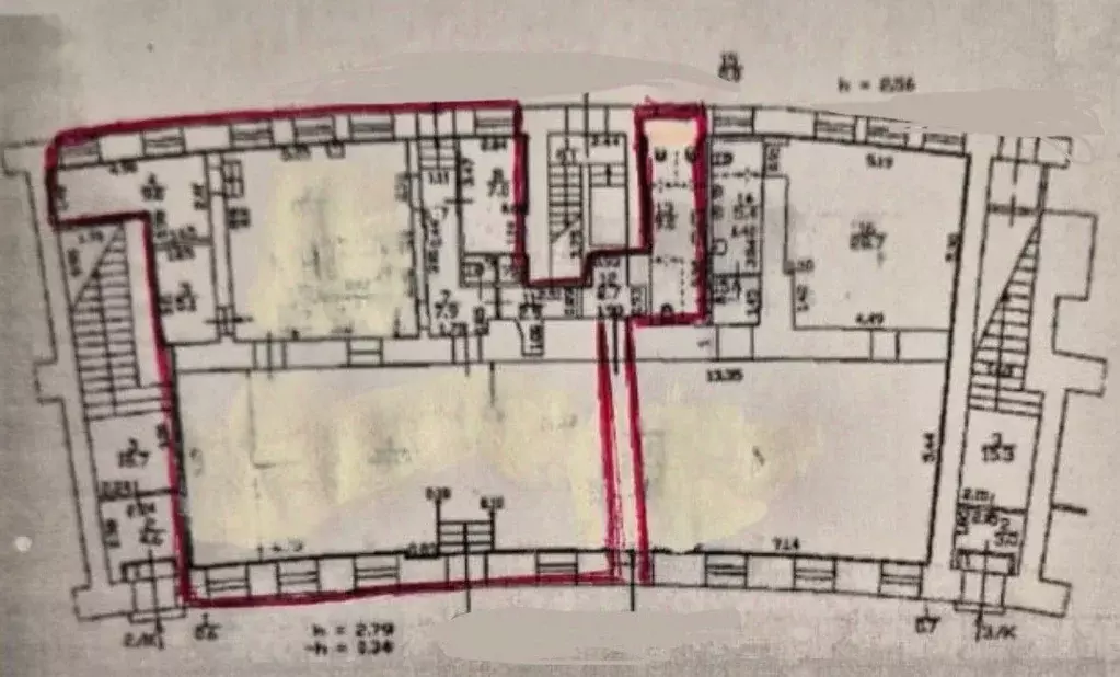 Помещение свободного назначения в Санкт-Петербург наб. Реки Фонтанки, ... - Фото 2