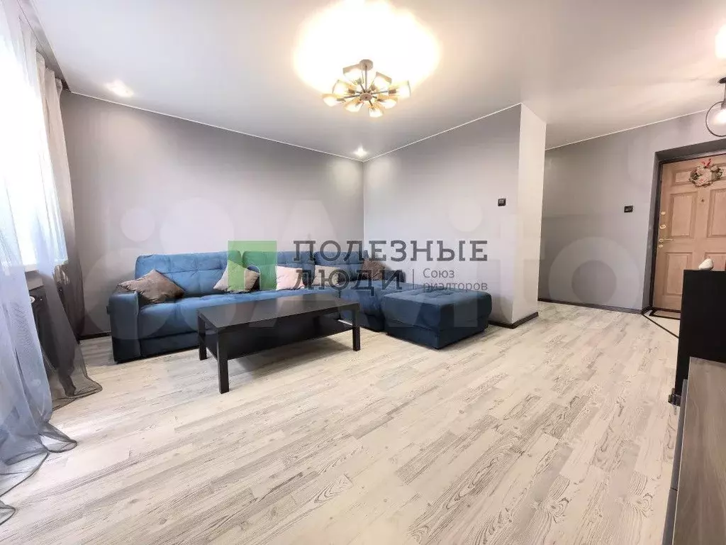 2-к. квартира, 57,4 м, 9/10 эт. - Фото 1