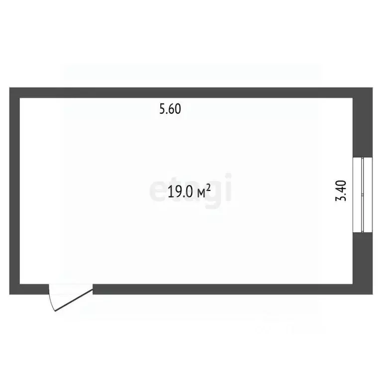 Комната Мордовия, Саранск Студенческая ул., 12 (19.0 м) - Фото 2