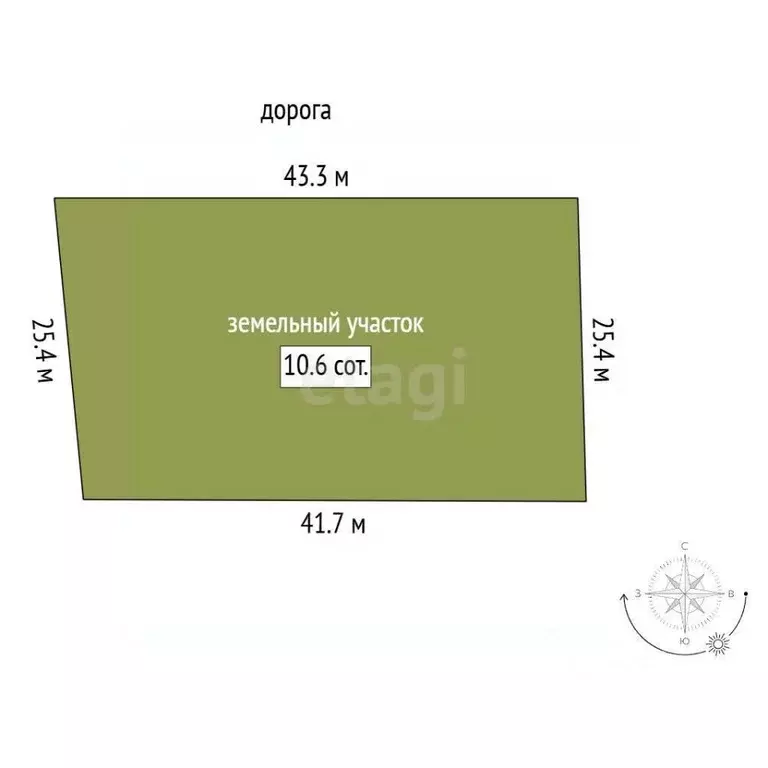 Участок в Мордовия, Лямбирский район, Берсеневское с/пос, д. Русская ... - Фото 2