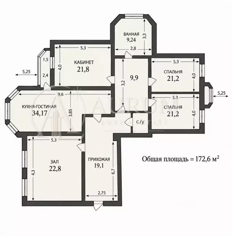 4-к кв. Москва ул. 2-я Машиностроения, 11 (172.0 м) - Фото 2