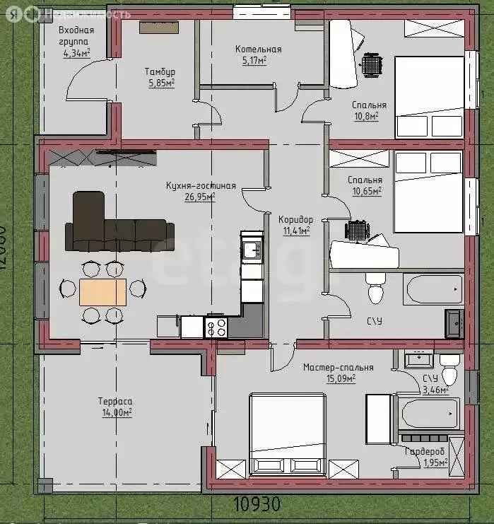 Дом в Казань, Советский район, жилой массив Чебакса, Заречная улица ... - Фото 1