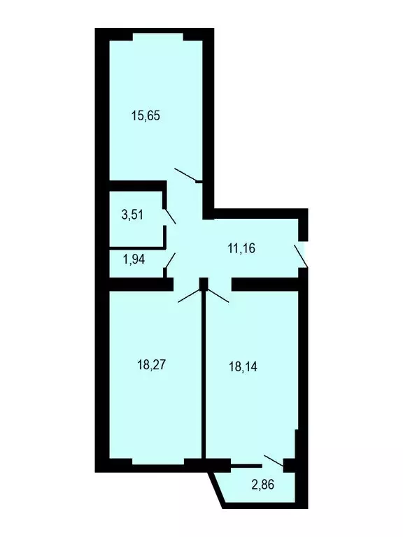 2-комнатная квартира: Оренбург, Загородное шоссе, 57/2 (70 м) - Фото 0