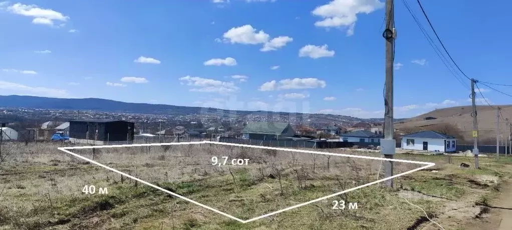Участок в Крым, Симферопольский район, с. Доброе ул. Солнечная (9.7 ... - Фото 0