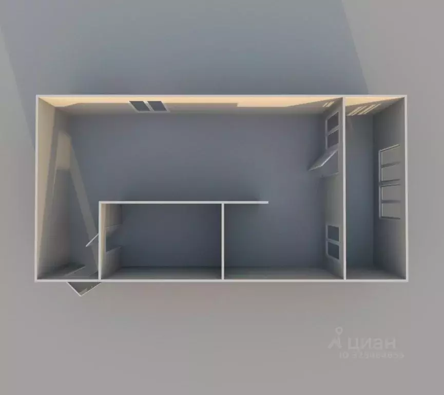 1-к кв. Курганская область, Курган ул. Кирова, 85 (30.0 м) - Фото 2