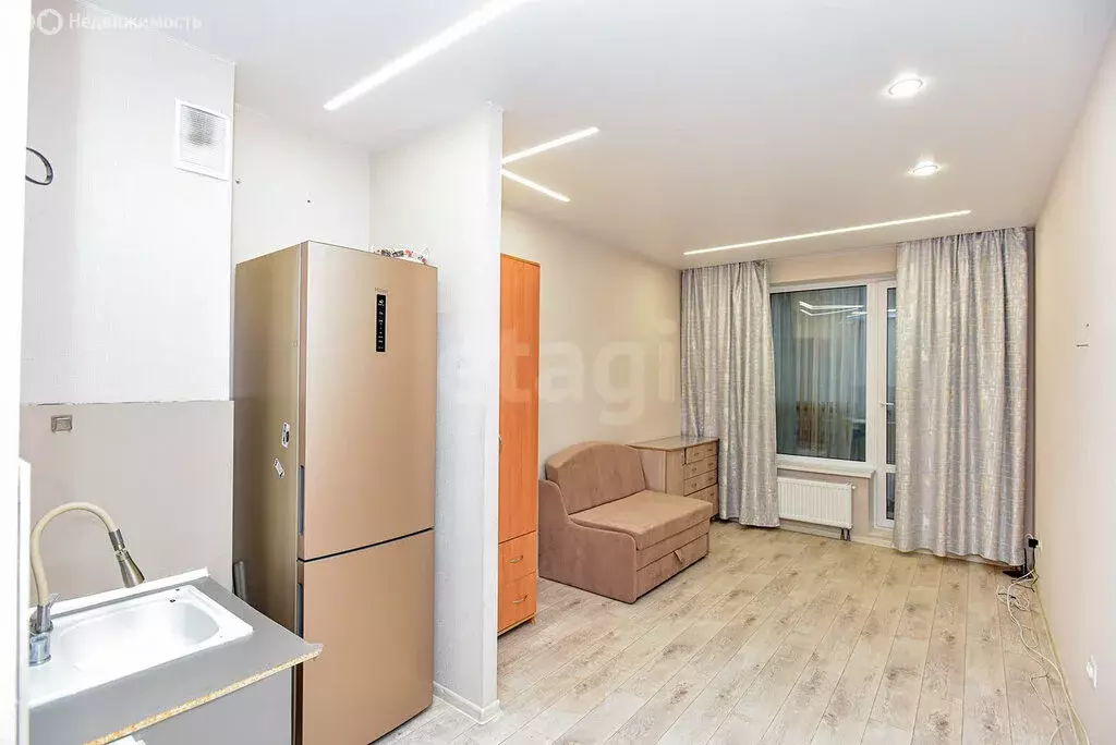 Квартира-студия: Воронеж, улица Независимости, 78к3 (27.5 м) - Фото 1