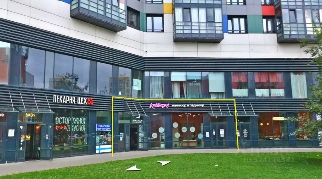 Помещение свободного назначения в Санкт-Петербург ул. Оптиков, 34к2 ... - Фото 1