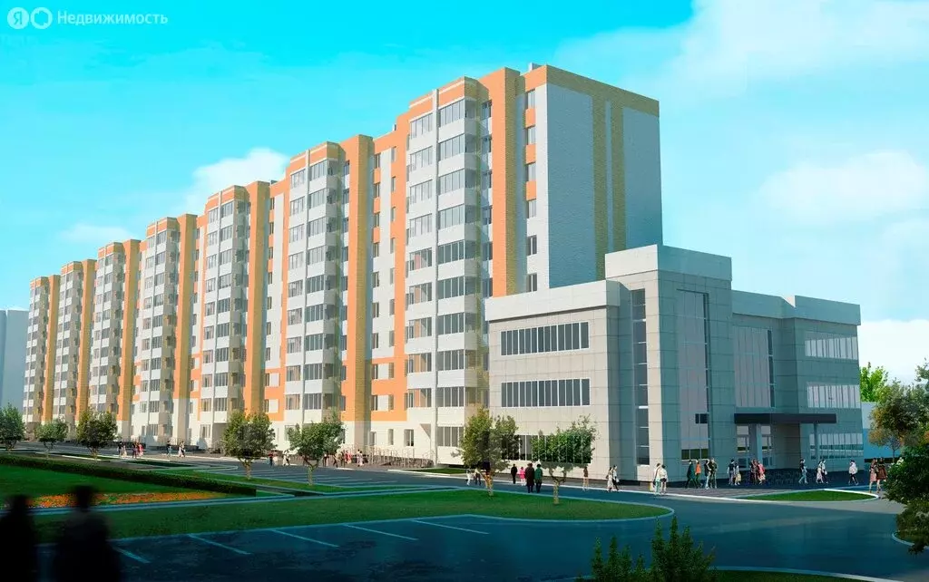 2-комнатная квартира: Тамбов, Кавказская улица, 1Б (60.7 м) - Фото 0