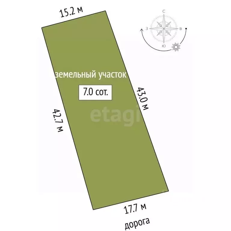 Участок в Тюменская область, Тюменский муниципальный округ, Нива СНТ ... - Фото 2