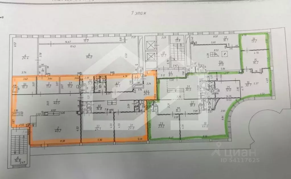 Помещение свободного назначения в Москва ул. Красная Пресня, 22 (520 ... - Фото 2