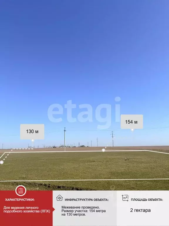 Участок в Крым, Сакский район, Молочненское с/пос, с. Абрикосовка  ... - Фото 2