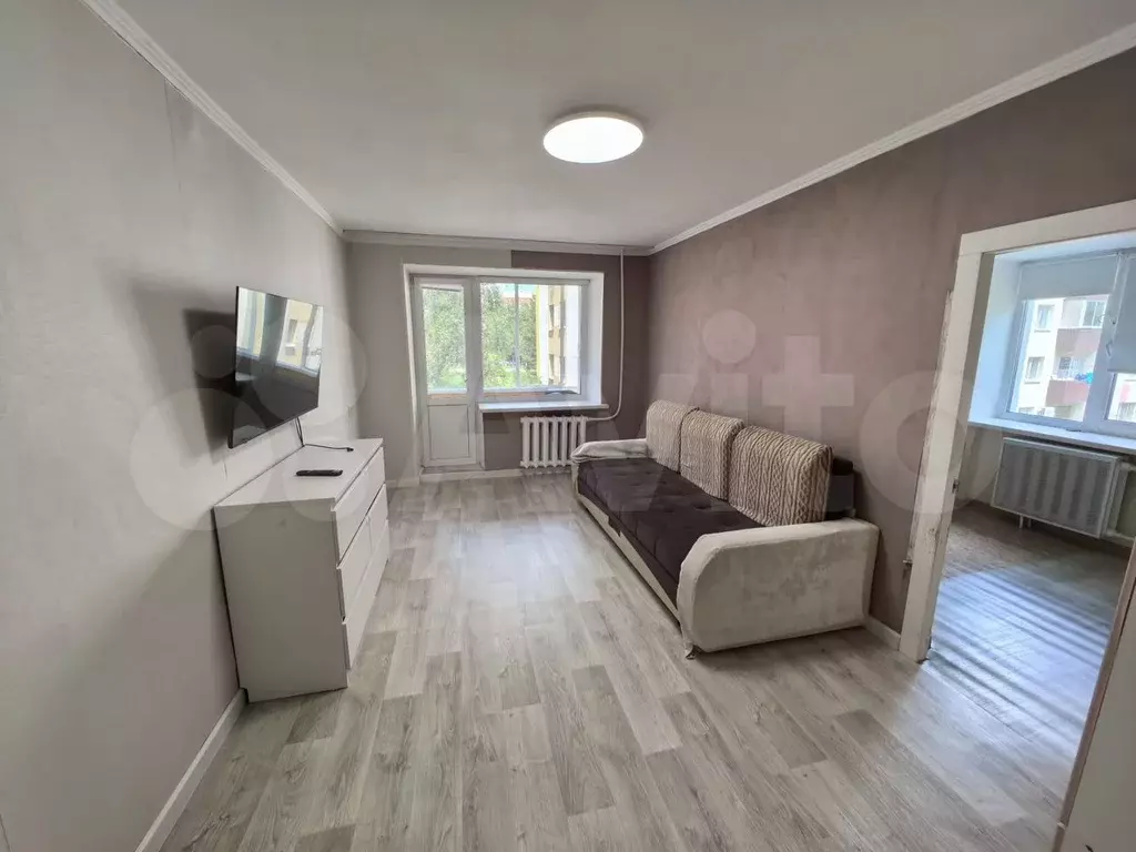 3-к. квартира, 48 м, 2/5 эт. - Фото 1