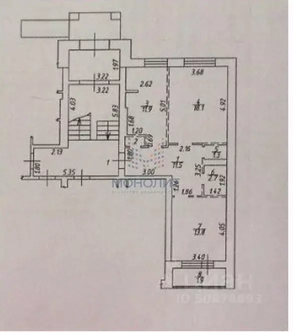 2-к кв. Московская область, Истра муниципальный округ, д. Лобаново ул. ... - Фото 2