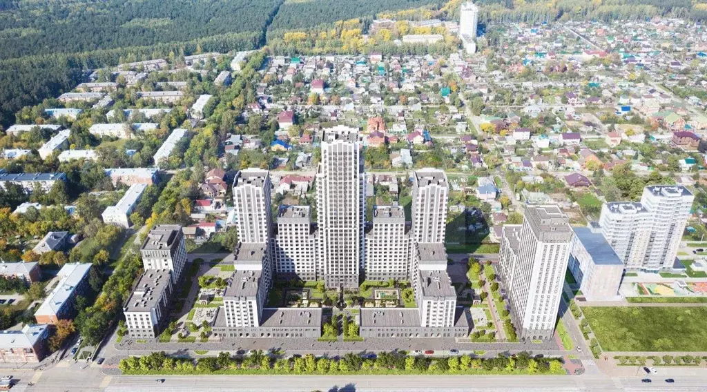 2-к. квартира, 43,4 м, 23/23 эт. - Фото 1