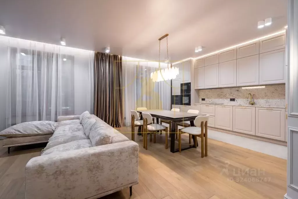 4-к кв. Санкт-Петербург Петровский просп., 11к2 (126.0 м) - Фото 1