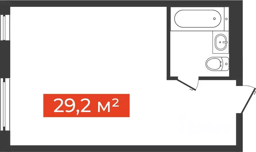 1-к кв. Новосибирская область, Новосибирск Большевистская ул., 14 ... - Фото 1