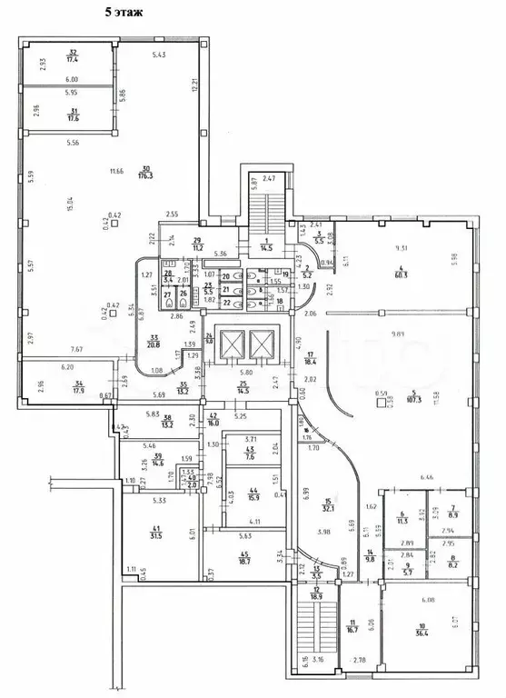 Офис, 1220 м - Фото 1