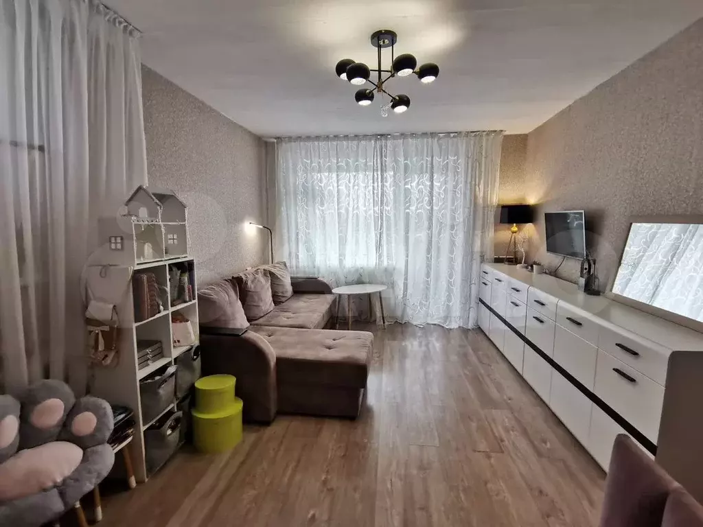 1-к. квартира, 40,4 м, 1/4 эт. - Фото 0