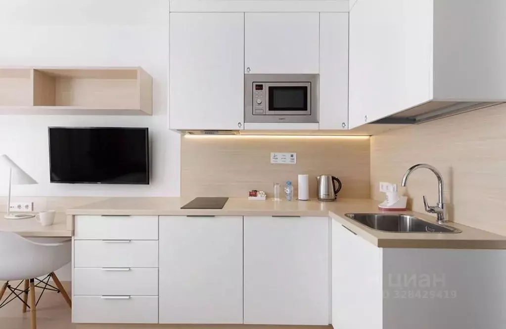 Студия Москва ул. 1-я Леонова, 18 (20.1 м) - Фото 1