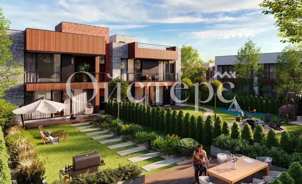 Таунхаус в Ленинградская область, Выборгский район, Первомайское ... - Фото 1