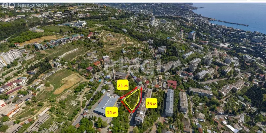 Участок в Ялта, улица Григорьева (1.9 м) - Фото 1