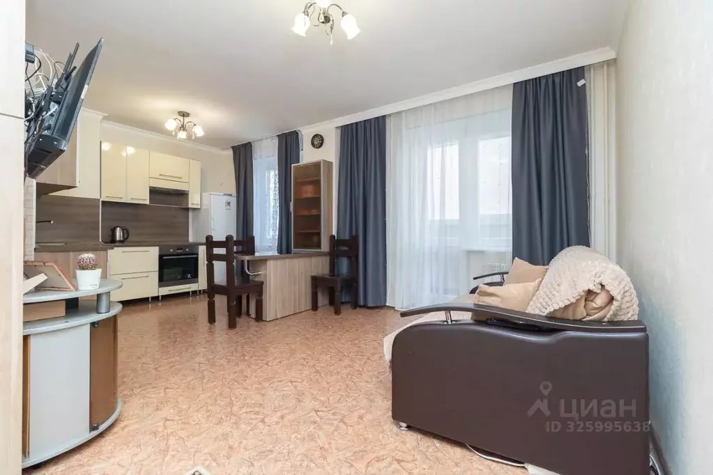 Студия Омская область, Омск Осоавиахимовская ул., 183к1 (33.3 м) - Фото 1