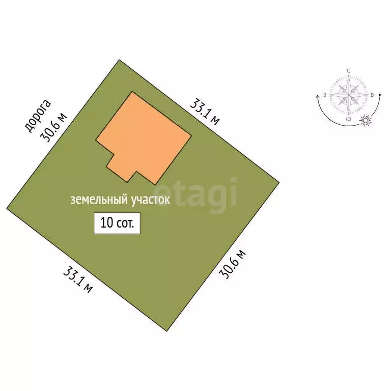 Дом в Биклянь, Молодёжная улица (204 м) - Фото 1