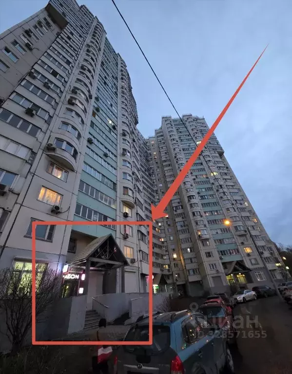 Помещение свободного назначения в Москва ул. Москворечье, 4к6 (14 м) - Фото 1