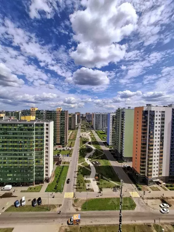 Студия Ленинградская область, Мурино Всеволожский район, бул. ... - Фото 0