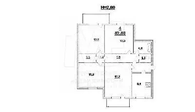 4-к кв. Калининградская область, Калининград ул. Согласия, 21 (82.8 м) - Фото 0