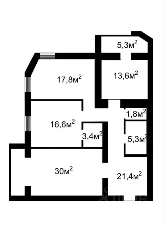 3-к кв. Тюменская область, Тюмень Широтная ул., 112к3 (101.8 м) - Фото 2