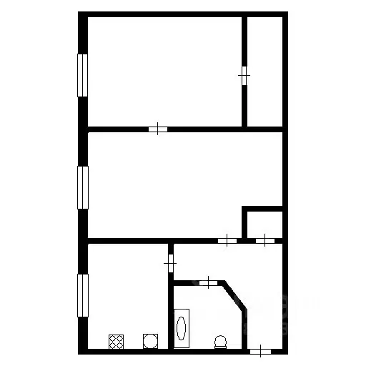 2-к кв. Санкт-Петербург Кубинская ул., 48 (46.0 м) - Фото 1
