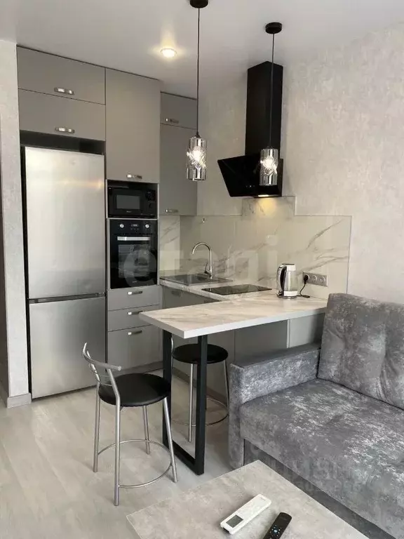 Студия Тюменская область, Тюмень ул. Андрея Приказнова, 7 (23.3 м) - Фото 2