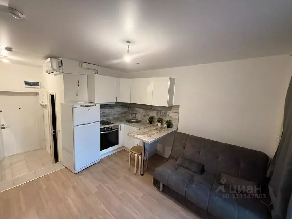 Студия Москва ул. Саларьевская, 10к2 (19.9 м) - Фото 1