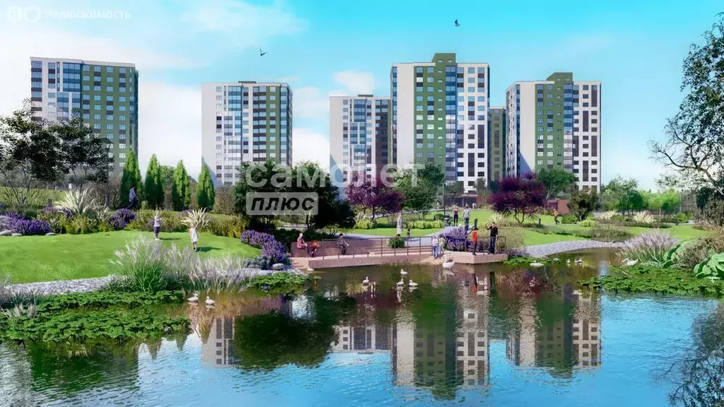 3-комнатная квартира: Кемерово, Молодёжный проспект, 19Б (68 м) - Фото 1