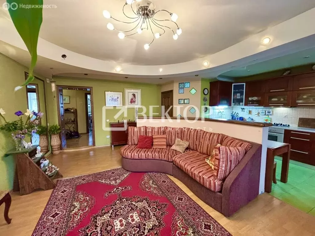 3-комнатная квартира: Иваново, проспект Строителей, 29 (89 м) - Фото 1