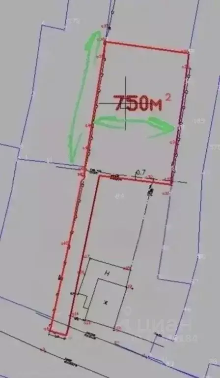 Участок в Нижегородская область, Нижний Новгород д. Анкудиновка, ул. ... - Фото 2