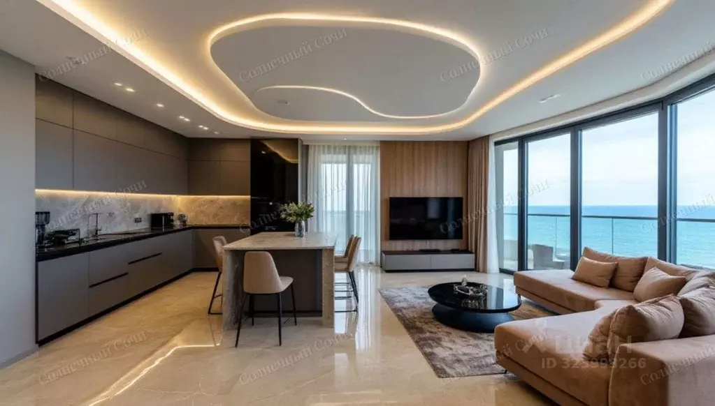 2-к кв. Краснодарский край, Сочи Курортный просп., 105б (60.0 м) - Фото 2