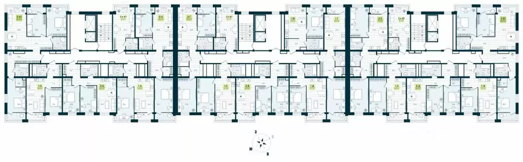 1-к кв. Ханты-Мансийский АО, Нижневартовск К-2 кв-л,  (49.7 м) - Фото 1