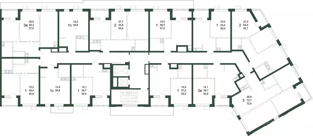 2-к кв. Воронежская область, Воронеж бул. Содружества, 6 (55.6 м) - Фото 2