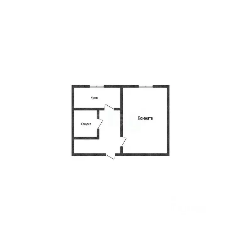 1-к кв. Белгородская область, Строитель Яковлевский городской округ, ... - Фото 2