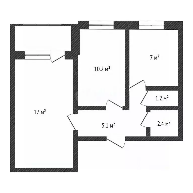 2-к кв. Нижегородская область, Нижний Новгород Кузнечиха жилрайон, ул. ... - Фото 2