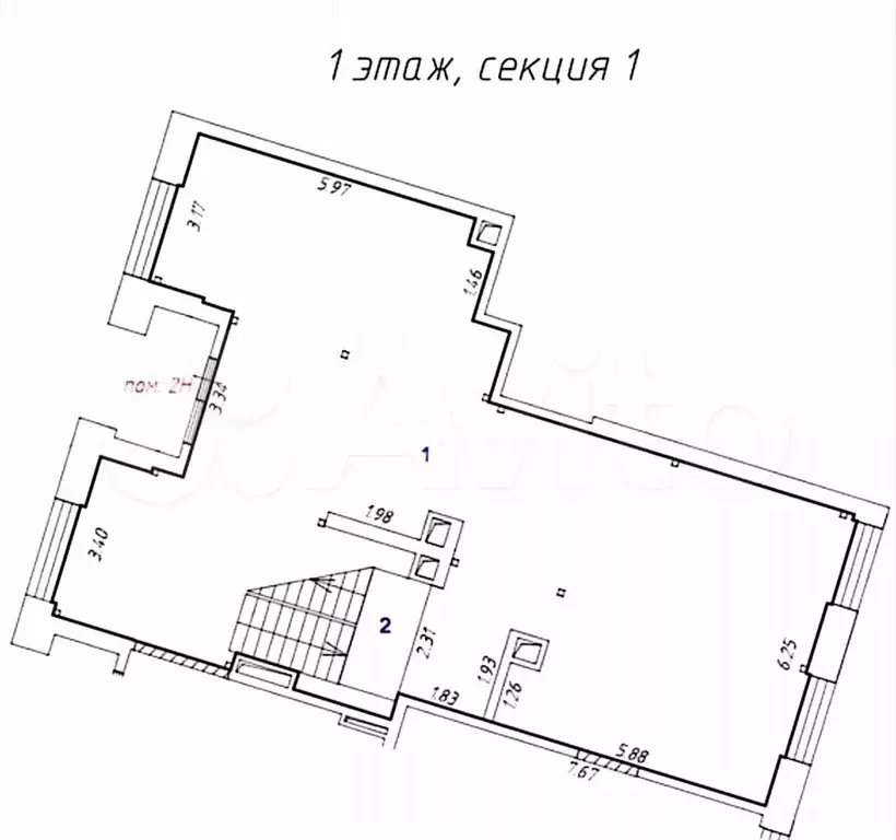 Под магазин, офис, пвз, массаж, шоурум, кафе,бар - Фото 0