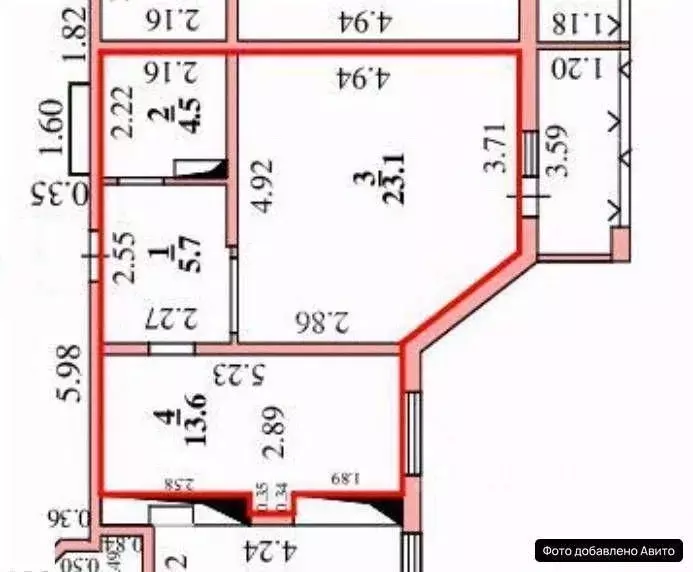 2-к кв. Липецкая область, Липецк ул. А.Г. Стаханова, 77к1 (52.0 м) - Фото 2