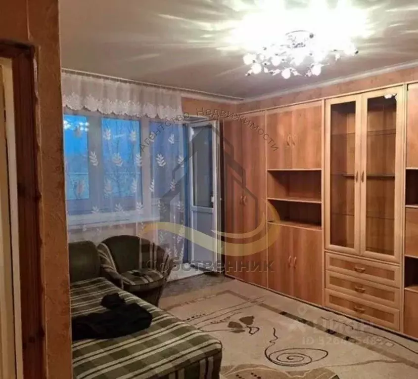 1-к кв. Белгородская область, Губкин ул. Фрунзе, 5А (32.0 м) - Фото 1