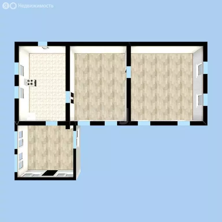 Дом в Преображеновка, Молодёжная улица (57.6 м) - Фото 0